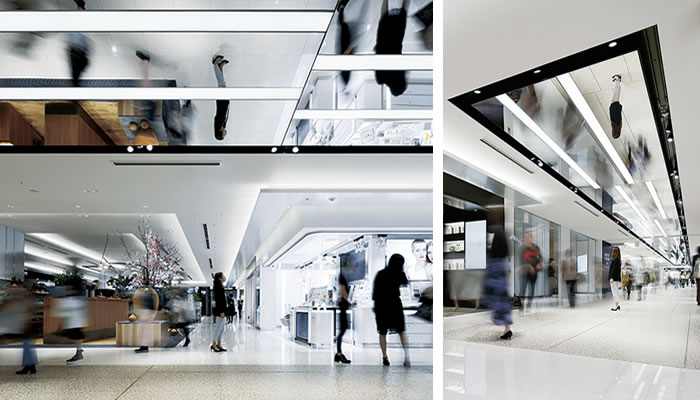 銀座SIXにリフェクスミラーを設置